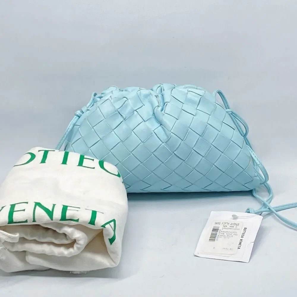 Bottega Veneta Pouch Mini Intrecciato leather clutch